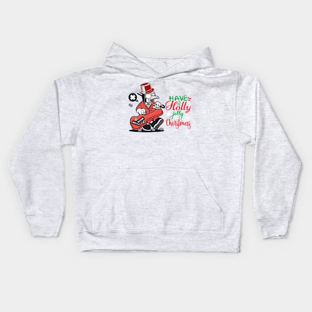 Have a holly jolly Christmas Kids Hoodie by Transcendexpectation